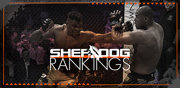 Sherdog’s Official Mixed Martial Arts Rankings